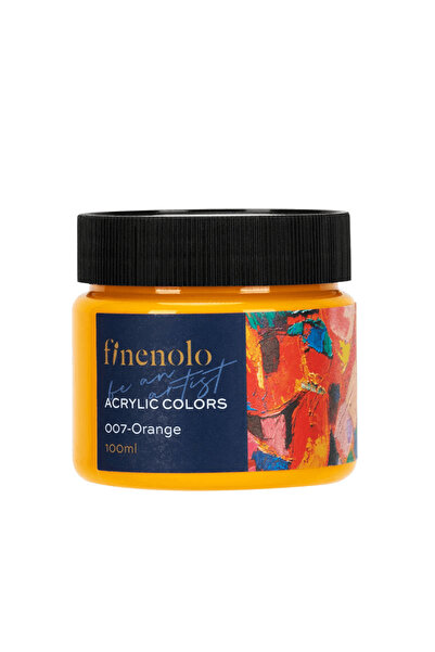 Deli Acrylic paint 100 ml Finenolo - orange