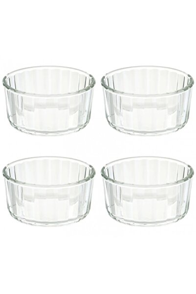 5five Simple Smart Σετ 4 ραμεκέν Ρίζ, γυάλινα, 10 x 5 εκ.