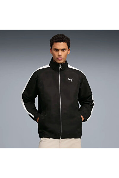 Puma T7 Track Jacket Woven Siyah Erkek Ceket