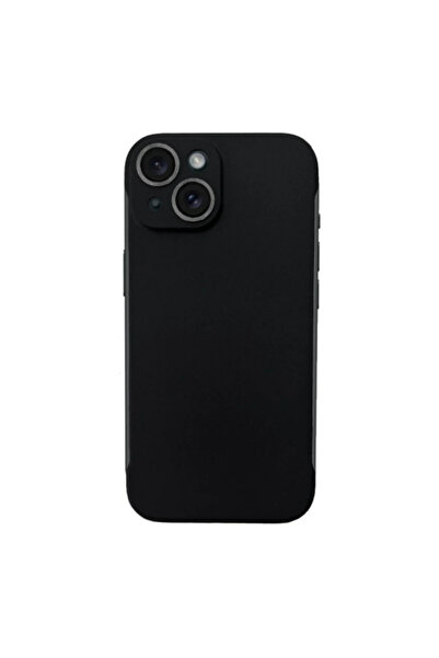 Lionix iPhone 15 Uyumlu Şık Slim Kılıf Siyah