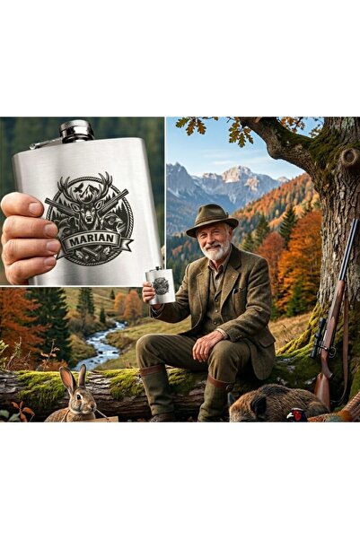magazinu de gravura Sticla inox personalizata – Cadou Vanator