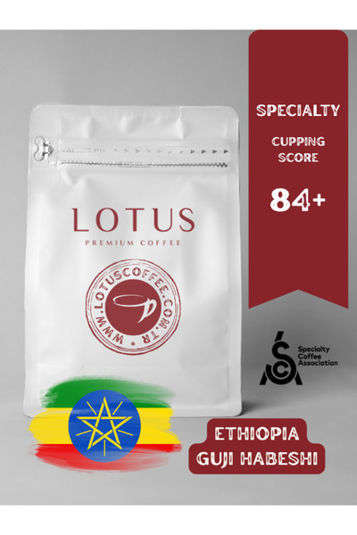 Ethiopia Guji Habesha 84+ Specialty Nitelikli Çekirdek Kahve 1 kg