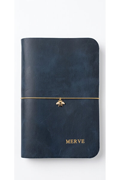 GALANDE Metal Charm with Bee Figure - Leather Notebook, Planner, Journal, and Bag Accessory