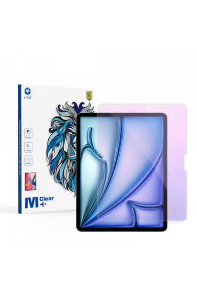 Lito Θήκη για iPad Air 13 ιντσών, Lito, Σκληρυμένο γυαλί, Μπλε