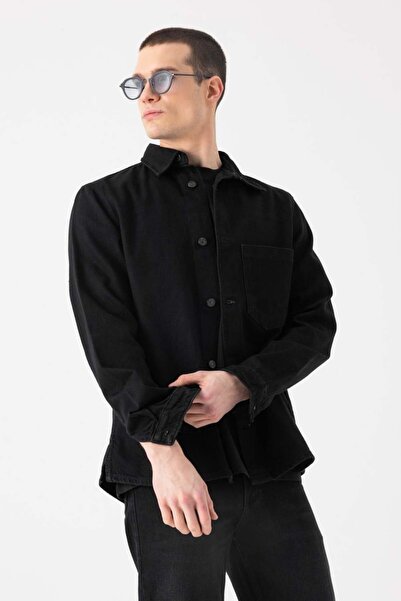 i8 Denim Single Pocket Denim Outer Shirt