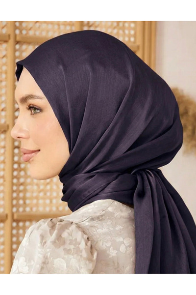 Şehr-i Şal İstanbul Women's Hijab Shawl Janjan Shawl Shiny Non-Slip Lightweig...
