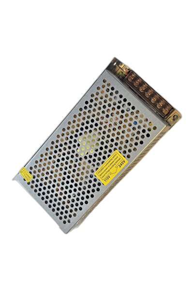 HIGHTECH 12V 16.5A Şerit LED Güç Kaynağı - 200W Metal Kasa Adaptör HT1082
