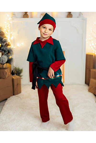 fustite cu luminite Στολή Ξωτικού για Αγόρια με Φώτα, 3 Τεμάχια - 5-6 ετών (1...