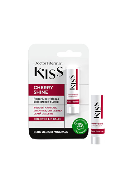 Fiterman Pharma KISS CHERRY SHINE βάλσαμο χειλιών x 4.5 γρ.