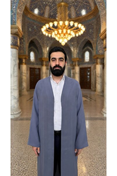 Suffa Aerobi̇n Fabric Punto Stitched Luxury Prayer Gown