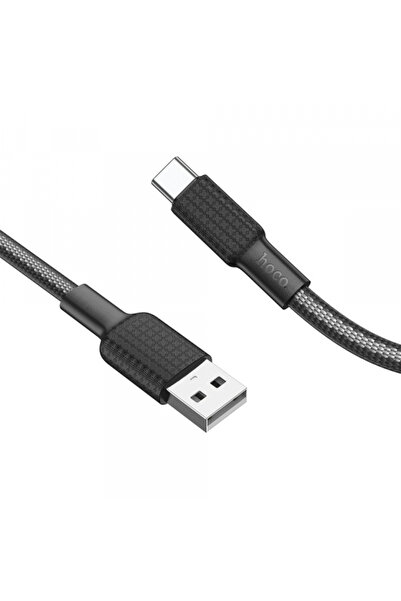 hoco. HOCO X69 Καλώδιο Δεδομένων και Φόρτισης USB-A σε USB-C, 18W, 1μ, Μαύρο