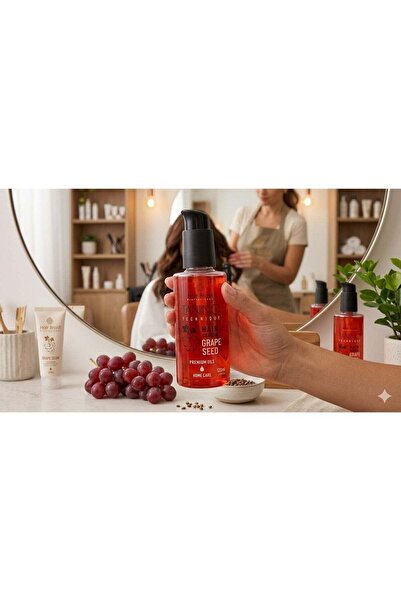 Hair Brasil profissional سيروم برازيلي احترافي للشعر بزيت بذور العنب - تقنية ...