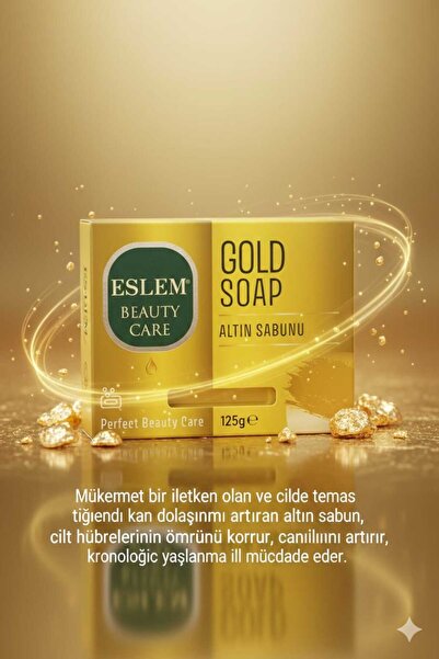 ESLEM BEAUTY CARE Eslem Solid Soap 125Gr 6 Pieces 6X125 Gr