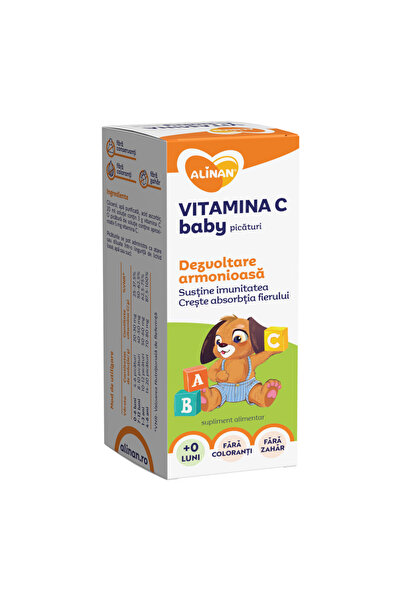 Fiterman Pharma ΑΛΙΝΑΝ ΒΙΤΑΜΙΝΗ C ΒΡΕΦΙΚΕΣ ΣΤΑΓΟΝΕΣ 20ml