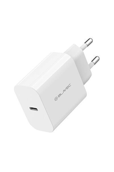 OEM Blavec Bc-7 Φορτιστής τοίχου, 45W, 3A, 1 X USB-C, Λευκό