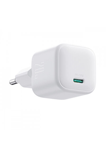 OEM Joyroom Jr-Tcg08 Τροφοδοτικό, 20W, 3A, 1 Θύρα USB-C, Λευκό