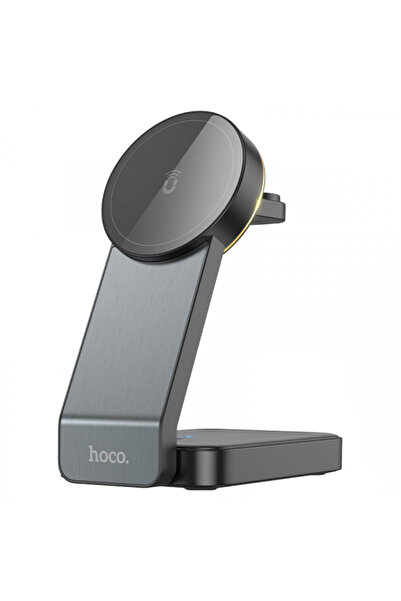 OEM HOCO Cq3 3 σε 1 Ασύρματος Φορτιστής, 15W, 1.67A, Μαύρο