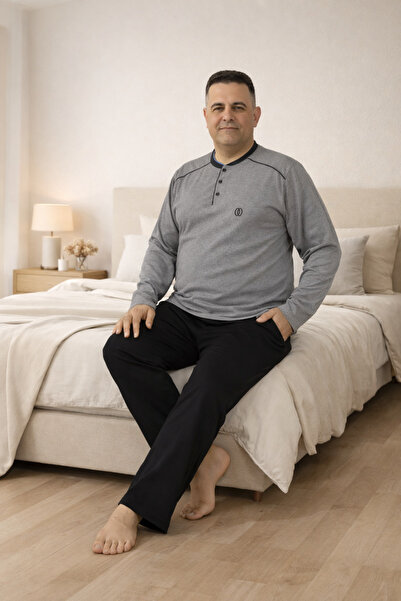 FORMO PREMIUM Ανδρικό σετ πιτζάμες από 100% φυσικό βαμβάκι υψηλής ποιότητας μ...