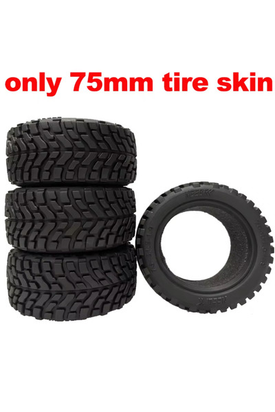 Choice3 Only 75mm Tire skin 1.9 inch 75mm Off Road Buggy Tires Wheel 12mm Hex...