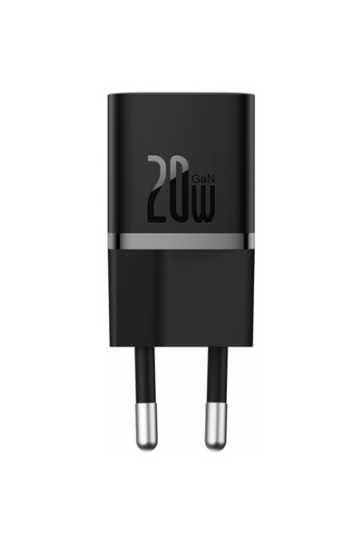 Baseus Gan5 Μίνι Τροφοδοτικό, 20W, 3A, 1 X USB-C, Μαύρο Ccgn050101
