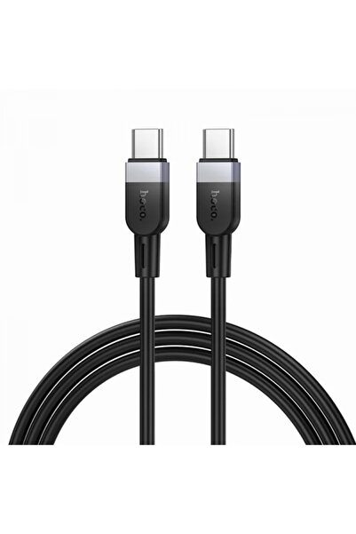 OEM USB-C - USB-C HOCO X109 Καλώδιο Δεδομένων και Φόρτισης, 60W, 1μ, Μαύρο