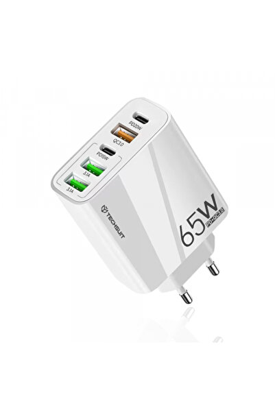 Techsuit Pentaxpower Chc2 Φορτιστής Ρεύματος, 20W, 3A, 3 X USB-A - 2 X USB-C,...