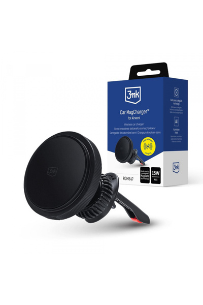 3MK 3MK Ασύρματος Φορτιστής Αυτοκινήτου, 15W, 1.67A, Μαύρο