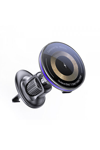 OEM Yesido C308 Ασύρματος Φορτιστής Αυτοκινήτου, 15W, 1.67A, Μαύρο