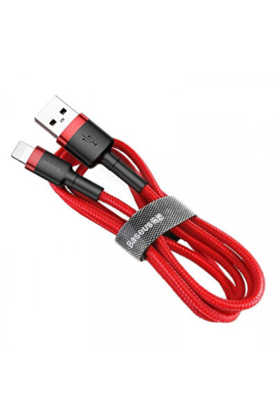 Baseus USB-A - Lightning Data and Charging Cable, 18W, 1m, Red Calklf-B09