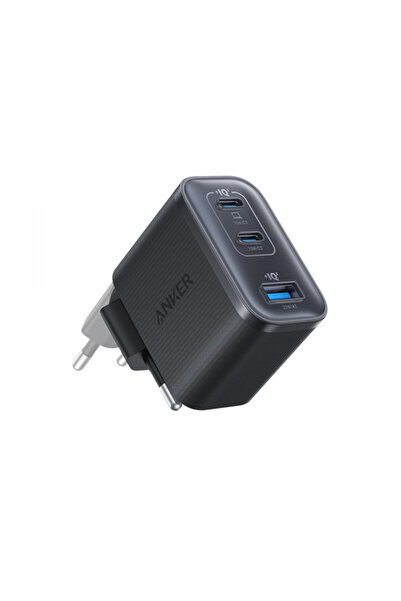 Anker Νανο-αντάπτορας ρεύματος, 70W, 3.5A, 1 x USB-A - 2 x USB-C, Μαύρο A121al11