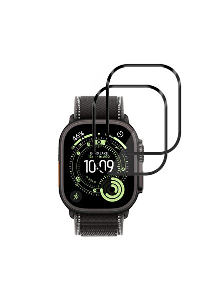 SKYDDAR INNOVATION [Σετ 2 τεμαχίων] Προστατευτική μεμβράνη για Apple Watch Ul...