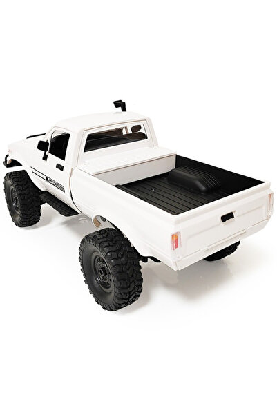 WPL Mașină radiocomandată C-24, Crawler HILUX, Tracțiune 4x4, Scara 1:16, Alb