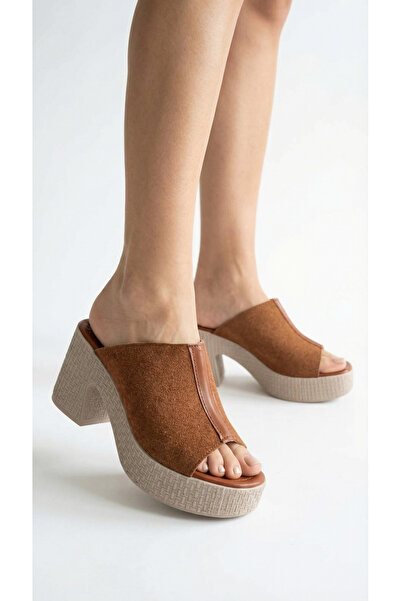 Limeo Με μπροστινή λωρίδα, ανοιχτό μπροστινό μέρος, καλοκαιρινά γυναικεία παπ...