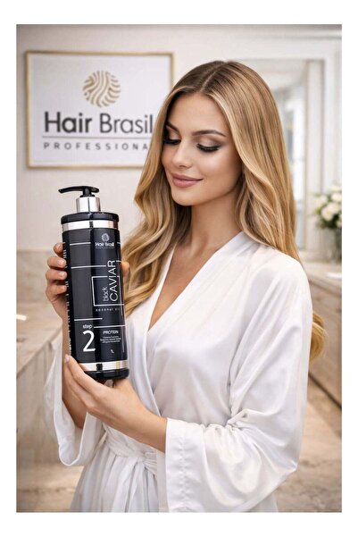 Hair Brasil profissional بلسم الشعر البرازيلي الاحترافي بالبروتين والكافيار ا...