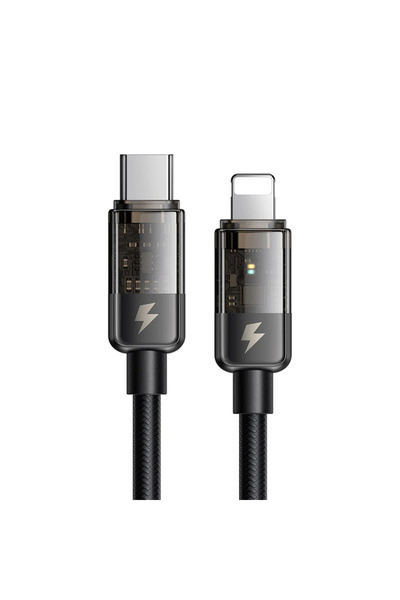OEM McDodo - Καλώδιο Δεδομένων (Ca-3160) - USB-C σε Lightning, 36W, Διαφανής ...