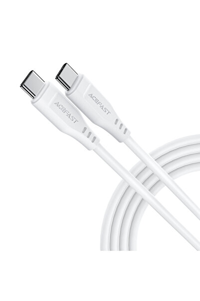 Acefast Καλώδιο Δεδομένων (C3-03) - USB-C σε USB-C, 60W, 3A, 480Mb/δευτ., Γρή...