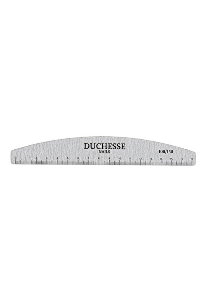 Duchesse Nails Επαγγελματική λίμα νυχιών, ημισέληνος, κοκκομετρία 100/150