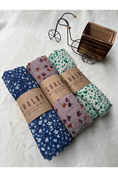 shalby Σάλι με μοτίβο τουρκικής ενδυμασίας (ΣΕΤ 3 ΤΕΜΑΧΙΩΝ)