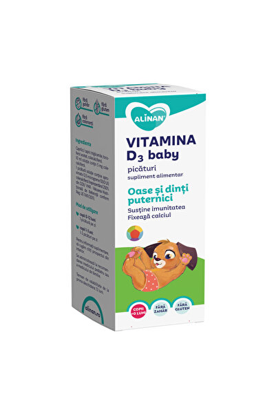 Fiterman Pharma ALINE ΒΙΤΑΜΙΝΗ D3 ΒΡΕΦΙΚΗ ΣΟΛΟΝΗ x 10 ml