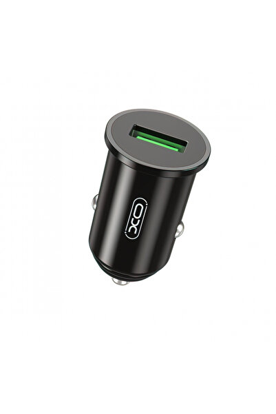 OEM Incarcator Auto XO Design Design Cc39, 18W, 3A, 1 X USB-A, Negru