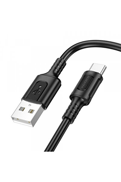 OEM Cablu Date si Incarcare USB-A - USB-C Borofone Bx111 Feliz, 20W, 1m, Negru