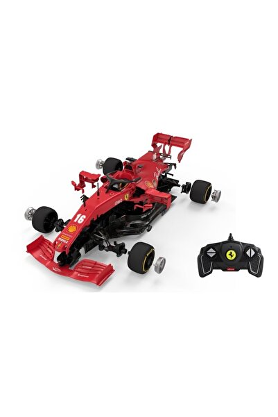 Jamara Kit de construcție mașină Ferrari F1 cu telecomandă, scară 1:16, roșu,...