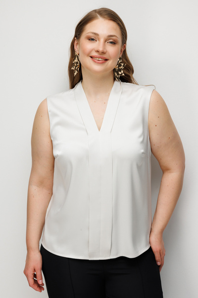 Ekol Αμάνικη μπλούζα με ρίγες στο λαιμό