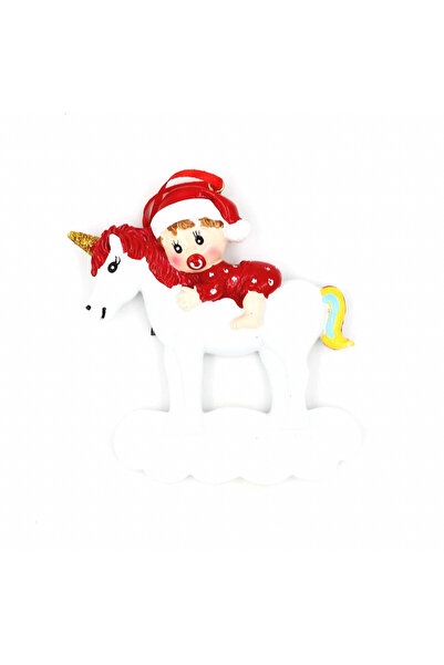 Gift Design Decorațiune magnetică - Bebeluș pe unicorn