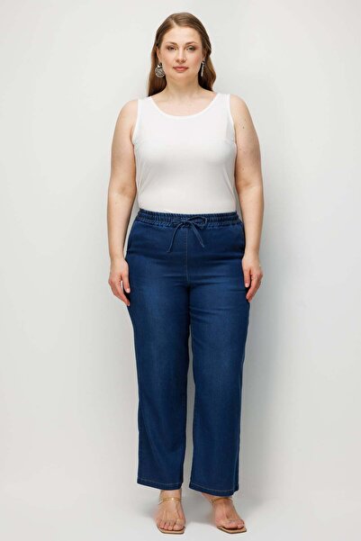 Ekol Φαρδύ παντελόνι με ελαστική μέση