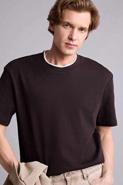 DeFacto Κανονική εφαρμογή κοντομάνικο μπλουζάκι H3421AX26SP