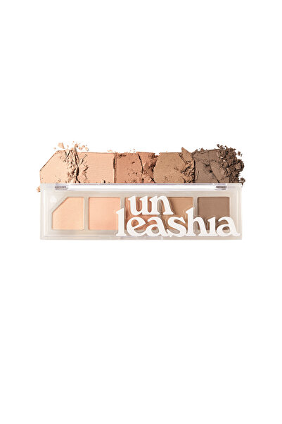 UNLEASHIA - Mood Shower Face Palette No. 1 Vanilla Shower, 4 g - Eyeshadow Pa...