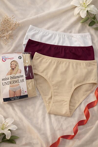 Bonnie Clyde Women's Assorted Color Daily Comfortable Nude-Ecru-Burgundy Pant...