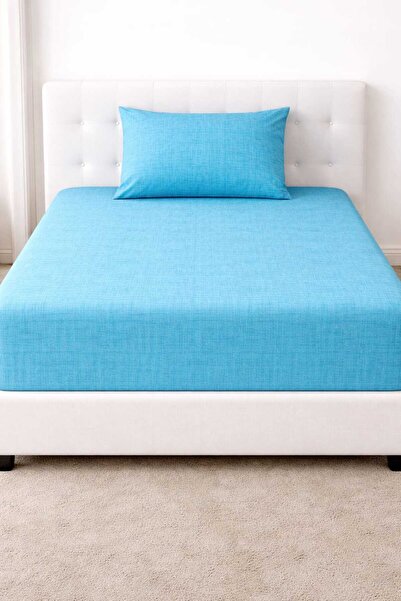 GOLDRİSE Σετ Ελαστικών Σεντονιών Μονό Κρεβάτι Απλό Σχέδιο 100*200 ΤΥΡΚΟΥΑΖ