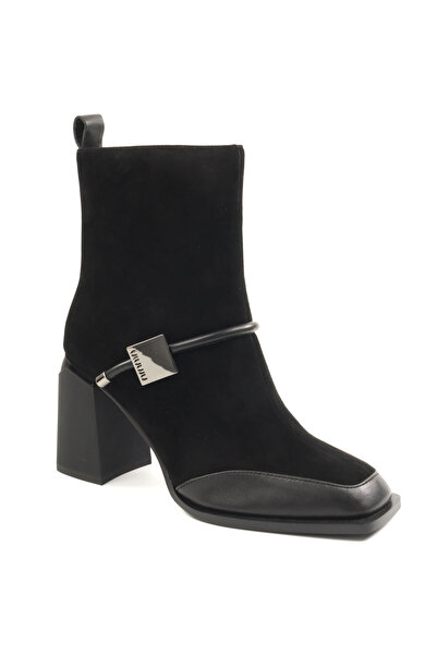 Anna Viotti Ghete dama D112 GAW2535-negru velur-36